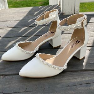Wedding Block Heels